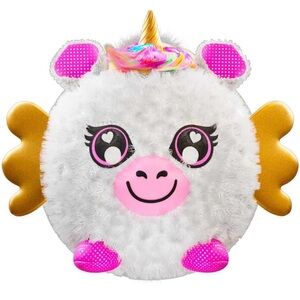 Eolo Biggies Inflatable Plush Unicorn - Super Soft & Adorable